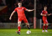 12 April 2024; JJ Lunney of Shelbourne during the SSE Airtricity Men's Premier Division match between Shelbourne and Bohemians at Tolka Park in Dublin. Photo by Stephen McCarthy/Sportsfile