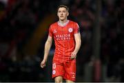 12 April 2024; John Martin of Shelbourne during the SSE Airtricity Men's Premier Division match between Shelbourne and Bohemians at Tolka Park in Dublin. Photo by Stephen McCarthy/Sportsfile