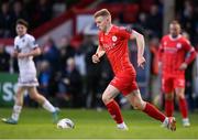 12 April 2024; Gavin Molloy of Shelbourne during the SSE Airtricity Men's Premier Division match between Shelbourne and Bohemians at Tolka Park in Dublin. Photo by Stephen McCarthy/Sportsfile