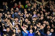 12 April 2024; Bohemians supporters during the SSE Airtricity Men's Premier Division match between Shelbourne and Bohemians at Tolka Park in Dublin. Photo by Stephen McCarthy/Sportsfile