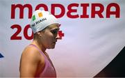 22 April 2024; Roisin Ni Riain of Ireland after winning the Women's 100m Breaststroke SB13 Final during day two of the Para Swimming European Championships at the Penteada Olympic Pools Complex in Funchal, Portugal. Photo by Ramsey Cardy/Sportsfile