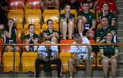 22 April 2024; Ireland swimmers and backroom staff cheer on Roisin Ni Riain of Ireland during her Women's 100m Breaststroke SB13 Final during day two of the Para Swimming European Championships at the Penteada Olympic Pools Complex in Funchal, Portugal. Photo by Ramsey Cardy/Sportsfile