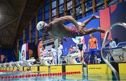 22 April 2024; Deaten Registe of Ireland during a training session on day two of the Para Swimming European Championships at the Penteada Olympic Pools Complex in Funchal, Portugal. Photo by Ramsey Cardy/Sportsfile