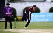 3 May 2024;  Tyron Koen of Northern Knights during the Cricket Ireland Inter-Provincial Trophy match between Leinster Lightning  and Northern Knights at Pembroke Cricket Club in Dublin. Photo by Piaras Ó Mídheach/Sportsfile