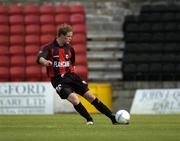 29 July 2004; Stephen Paisley, Longford Town. UEFA Cup, 1st Qualifying Round, 2nd Leg, Longford Town v FC Vaduz, Flancare Park, Longford. Picture credit; Ray McManus / SPORTSFILE