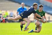 11 May 2024; Jack Kinlough of Meath in action against Charlie Keating of Kerry during the EirGrid GAA All-Ireland Football U20 Championship semi-final match between Meath and Kerry at FBD Semple Stadium in Thurles, Tipperary. Photo by David Fitzgerald/Sportsfile