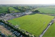 11 May 2024; A general view during the Tailteann Cup Round 1 match between Kildare and Longford at Manguard Park in Hawkfield, Kildare. Photo by Piaras Ó Mídheach/Sportsfile