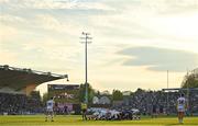 11 May 2024; A general view of a scrum during the United Rugby Championship match between Leinster and Ospreys at the RDS Arena in Dublin. Photo by Ramsey Cardy/Sportsfile