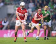 11 May 2024; Patrick Horgan of Cork scores his side's third goal, from a penalty, during the Munster GAA Hurling Senior Championship Round 3 match between Cork and Limerick at SuperValu Páirc Ui Chaoimh in Cork. Photo by Stephen McCarthy/Sportsfile