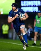 11 May 2024; Ryan Baird of Leinster during the United Rugby Championship match between Leinster and Ospreys at the RDS Arena in Dublin. Photo by Harry Murphy/Sportsfile