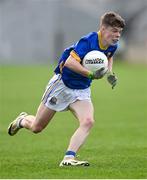 20 May 2024; James Hagan of Longford during the Electric Ireland Leinster GAA Football Minor Championship Final match between Longford and Dublin at Glenisk O'Connor Park in Tullamore, Offaly. Photo by David Fitzgerald/Sportsfile