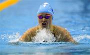 23 May 2024; Amy Noble of Asgard Swimming Club competes in the Women's 200m Individual Medley Finals during day two of the Ireland Olympic Swimming Trials at the National Aquatic Centre on the Sport Ireland Campus in Dublin. Photo by Shauna Clinton/Sportsfile