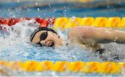 23 May 2024; Danielle Hill of Larne Swimming Club competes in the Women's 100m Freestyle Finals during day two of the Ireland Olympic Swimming Trials at the National Aquatic Centre on the Sport Ireland Campus in Dublin. Photo by Shauna Clinton/Sportsfile