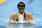 23 May 2024; Niamh Coyne of National Centre Dublin Tallaght competes in the Women's 100m Breaststroke Finals during day two of the Ireland Olympic Swimming Trials at the National Aquatic Centre on the Sport Ireland Campus in Dublin. Photo by Shauna Clinton/Sportsfile