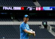 24 May 2024; Head coach Leo Cullen during a Leinster Rugby captain's run at the Tottenham Hotspur Stadium in London, England. Photo by Harry Murphy/Sportsfile