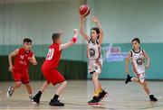 25 May 2024; Action during the Basketball U11 & O9 Mixed match between Castleisland, Kerry, and Drogheda-South, Louth, during day one of the multi-sports finals of the Cairn Community Games at Gormanston Park in Meath. Photo by Ben McShane/Sportsfile