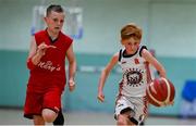 25 May 2024; Action during the Basketball U11 & O9 Mixed match between Castleisland, Kerry, and Drogheda-South, Louth, during day one of the multi-sports finals of the Cairn Community Games at Gormanston Park in Meath. Photo by Ben McShane/Sportsfile