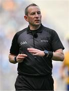 25 May 2024; Referee Derek O'Mahoney during the GAA Football All-Ireland Senior Championship Round 1 match between Dublin and Roscommon at Croke Park in Dublin. Photo by Stephen Marken/Sportsfile