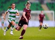 25 May 2024; Lynsey McKey of Galway United during the SSE Airtricity Women's Premier Division match between Shamrock Rovers and Galway United at Tallaght Stadium in Dublin. Photo by Tyler Miller/Sportsfile