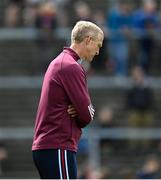26 May 2024; A dejected Galway manager Henry Shefflin near the end of the Leinster GAA Hurling Senior Championship Round 5 match between Galway and Dublin at Pearse Stadium in Galway. Photo by Daire Brennan/Sportsfile
