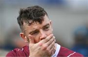 26 May 2024; A dejected Adrian Tuohey of Galway after the Leinster GAA Hurling Senior Championship Round 5 match between Galway and Dublin at Pearse Stadium in Galway. Photo by Daire Brennan/Sportsfile