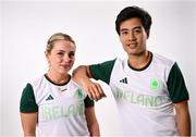 29 May 2024; Badminton players Nhat Nguyen, from Dublin, and Rachael Darragh, from Raphoe in Donegal and Dublin, have been officially selected to represent Team Ireland in badminton at the Olympic Games in Paris this summer. Competition for badminton takes place in the Porte de la Chapelle Arena in Paris, and competition runs from the 27 July – 4 August. Photo by David Fitzgerald/Sportsfile