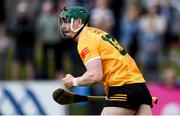 26 May 2024; Conal Cunning of Antrim during the Leinster GAA Hurling Senior Championship Round 5 match between Antrim and Carlow at Corrigan Park in Belfast. Photo by Shauna Clinton/Sportsfile