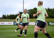 27 May 2024; Megan Connolly during a Republic of Ireland Women's training session at the FAI National Training Centre in Abbotstown, Dublin. Photo by Stephen McCarthy/Sportsfile