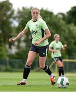 27 May 2024; Megan Connolly during a Republic of Ireland Women's training session at the FAI National Training Centre in Abbotstown, Dublin. Photo by Stephen McCarthy/Sportsfile