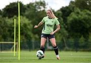 27 May 2024; Megan Connolly during a Republic of Ireland Women's training session at the FAI National Training Centre in Abbotstown, Dublin. Photo by Stephen McCarthy/Sportsfile