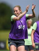 27 May 2024; Megan Connolly during a Republic of Ireland Women's training session at the FAI National Training Centre in Abbotstown, Dublin. Photo by Stephen McCarthy/Sportsfile