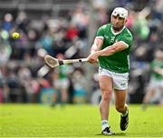 26 May 2024; Aaron Gillane of Limerick during the Munster GAA Hurling Senior Championship Round 5 match between Limerick and Waterford at TUS Gaelic Grounds in Limerick. Photo by Sam Barnes/Sportsfile