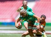 31 May 2024; Erin King of Ireland in action during the HSBC Women's SVNS 2024 Grand Finals Pool B match between Ireland and Australia at Civitas Metropolitano Stadium in Madrid, Spain. Photo by Juan Gasparini/Sportsfile