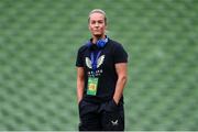 31 May 2024; Lily Agg of Republic of Ireland before the 2025 UEFA Women's European Championship qualifying match between Republic of Ireland and Sweden at Aviva Stadium in Dublin. Photo by Stephen McCarthy/Sportsfile