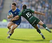 31 May 2024; Rob Russell of Leinster is tackled by Santiago Cordero of Connacht during the United Rugby Championship match between Leinster and Connacht at the RDS Arena in Dublin. Photo by Sam Barnes/Sportsfile