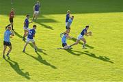 1 June 2024; Paddy Meade of Cavan evades the tackle of Seán Bugler of Dublin during the GAA Football All-Ireland Senior Championship Round 2 match between Cavan and Dublin at Kingspan Breffni in Cavan. Photo by Ramsey Cardy/Sportsfile