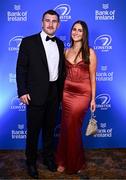 1 June 2024; John McKee and Megan Whelan on arrival at the 2024 Leinster Rugby Awards Ball at The InterContinental Hotel in Dublin. Photo by Harry Murphy/Sportsfile