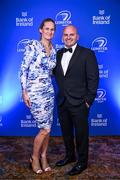 1 June 2024; Niall and Marion Kane on arrival at the 2024 Leinster Rugby Awards Ball at The InterContinental Hotel in Dublin. Photo by Harry Murphy/Sportsfile