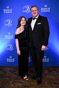 1 June 2024; Eimear and Gary Ryan on arrival at the 2024 Leinster Rugby Awards Ball at The InterContinental Hotel in Dublin. Photo by Harry Murphy/Sportsfile