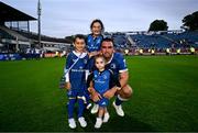 31 May 2024; Charlie Ngatai of Leinster with his children Hannabelle, Makaea and Tiare after the United Rugby Championship match between Leinster and Connacht at the RDS Arena in Dublin. Photo by Harry Murphy/Sportsfile
