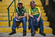 2 June 2024; Conn Carmody and Kevin Mulvihill from Asdee, Kerry, before the GAA Football All-Ireland Senior Championship Round 2 match between Meath and Kerry at Páirc Tailteann in Navan, Meath. Photo by Stephen Marken/Sportsfile