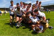 2 June 2024; East Cork players celebrate after the Electric Ireland Corn John Scott Celtic Challenge final match between East Cork and Dublin at UPMC Nowlan Park in Kilkenny. Photo by Tom Beary/Sportsfile