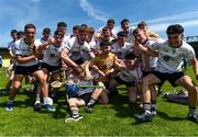 2 June 2024; East Cork players celebrate after the Electric Ireland Corn John Scott Celtic Challenge final match between East Cork and Dublin at UPMC Nowlan Park in Kilkenny. Photo by Tom Beary/Sportsfile