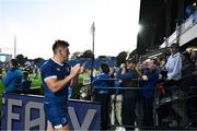 31 May 2024; Dan Sheehan of Leinster after his side's victory in the United Rugby Championship match between Leinster and Connacht at the RDS Arena in Dublin. Photo by Harry Murphy/Sportsfile