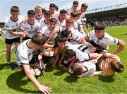 2 June 2024; East Cork players celebrate after the Electric Ireland Corn John Scott Celtic Challenge final match between East Cork and Dublin at UPMC Nowlan Park in Kilkenny. Photo by Tom Beary/Sportsfile