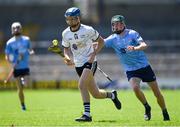2 June 2024; Cian Stack of East Cork in action against Thomas Ambrose of Dublin during the Electric Ireland Corn John Scott Celtic Challenge final match between East Cork and Dublin at UPMC Nowlan Park in Kilkenny. Photo by Tom Beary/Sportsfile