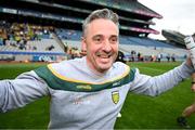 2 June 2024; Derry manager Johnny McGarvey after the Nickey Rackard Cup final match between Donegal and Mayo at Croke Park in Dublin. Photo by Ray McManus/Sportsfile