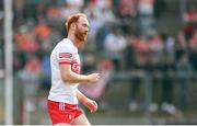 2 June 2024; Conor Glass of Derry reacts after missing a free during the GAA Football All-Ireland Senior Championship Round 2 match between Derry and Armagh at Celtic Park in Derry. Photo by Seb Daly/Sportsfile