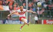 2 June 2024; Conor Glass of Derry during the GAA Football All-Ireland Senior Championship Round 2 match between Derry and Armagh at Celtic Park in Derry. Photo by Seb Daly/Sportsfile