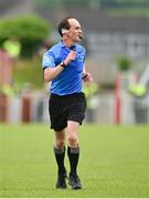 2 June 2024; Referee David Coldrick during the GAA Football All-Ireland Senior Championship Round 2 match between Derry and Armagh at Celtic Park in Derry. Photo by Seb Daly/Sportsfile